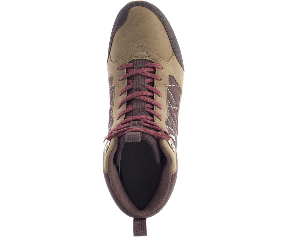 Merrell Støvler Herre - Alpine Mid Polar Waterproof - Brune - YSW852490